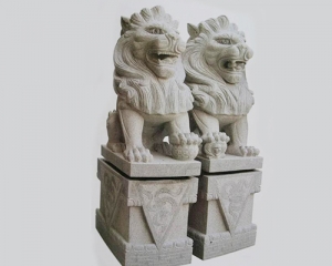 三门峡雕刻石狮